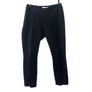 Bluffworks Petaluma Ponte Knit Dress Pants Black Women's 6 Petite Stretch Office